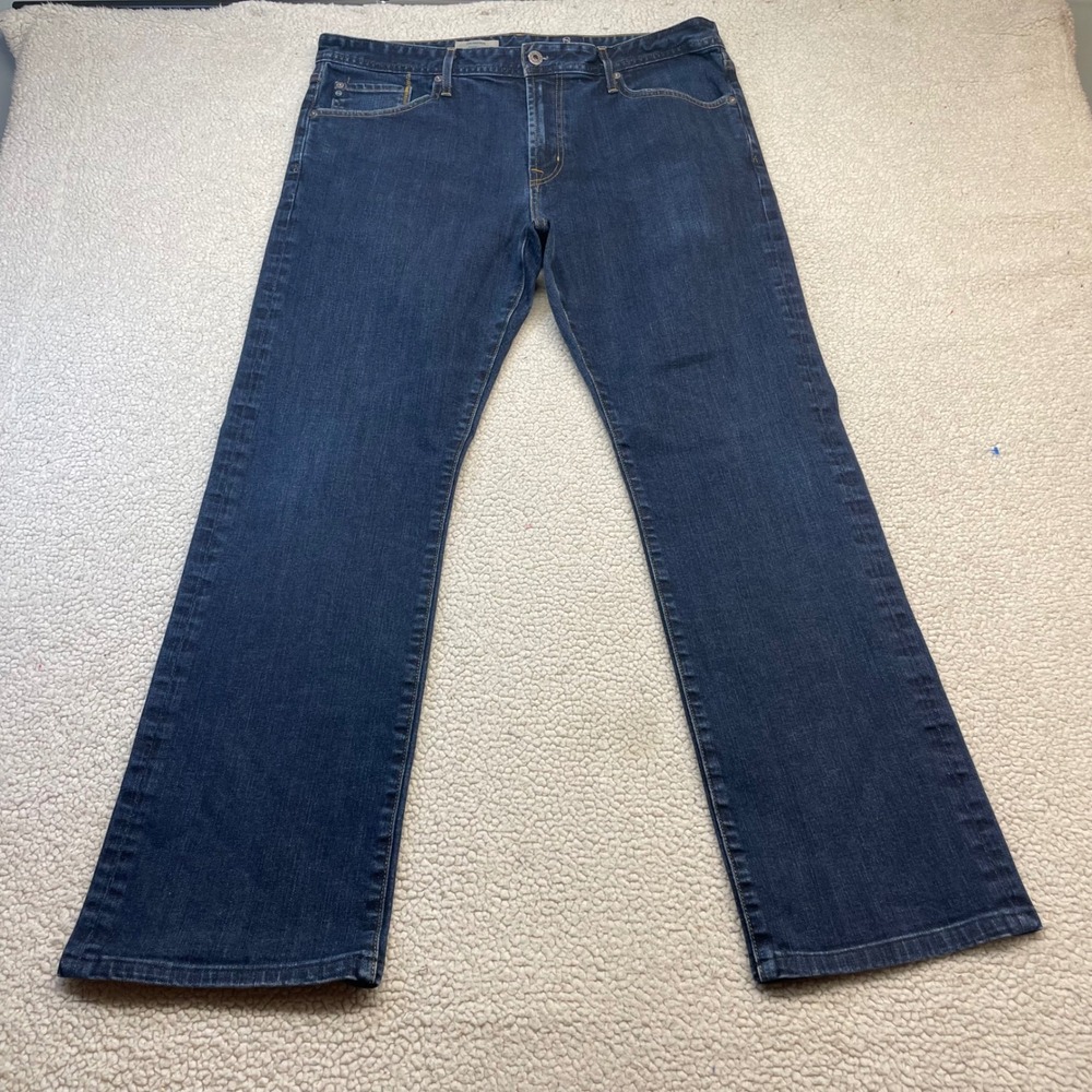 AG Jeans Mens 38x34 Blue The Protege Straight Leg Stretch Denim 1049UDK-JAK 34